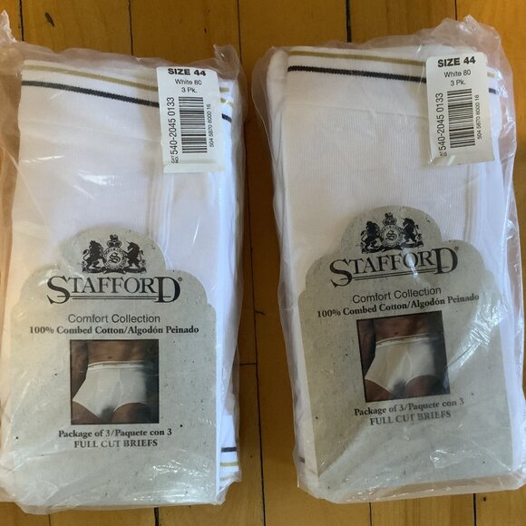 Vintage Stafford Briefs Full Cut NIP. Rare! - Picture 1 of 9